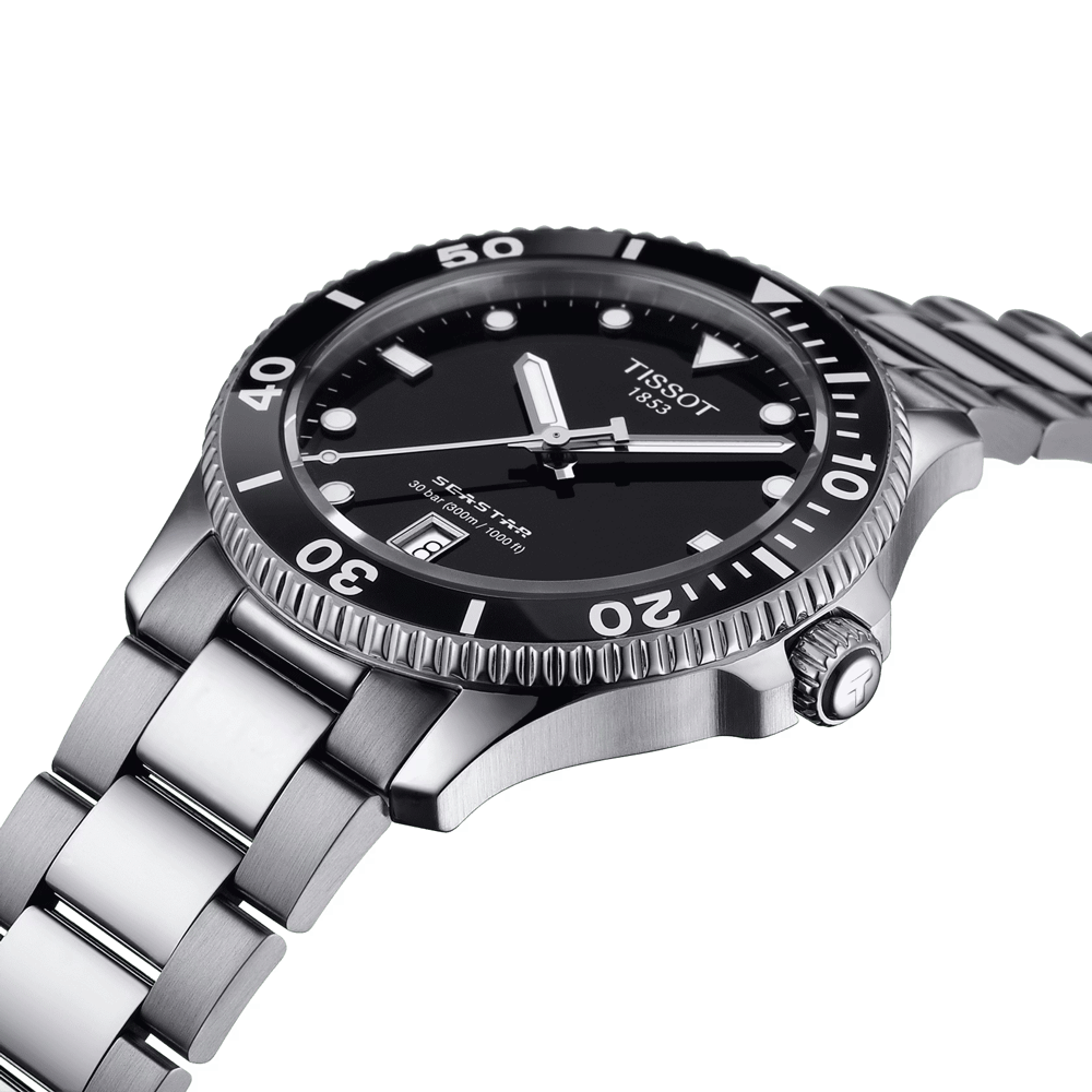 Tissot Seastar  Negro Acero Buceo | Hombre