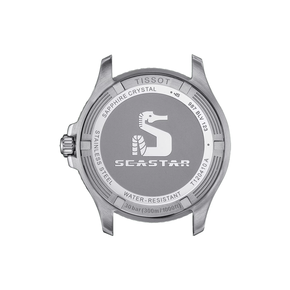 Tissot Seastar  Negro Acero Buceo | Hombre