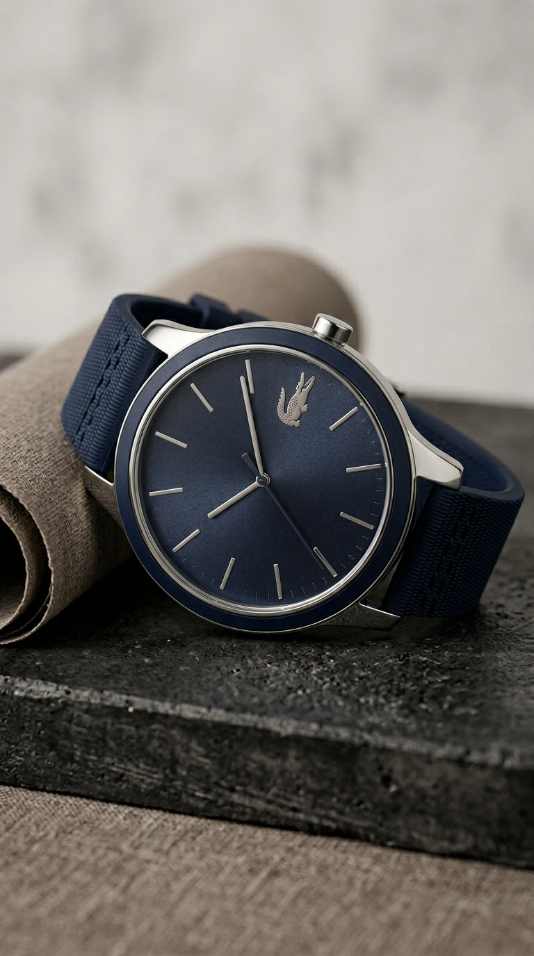 Lacoste 12.12 2011086 — Azul Navu 44mm | Hombre