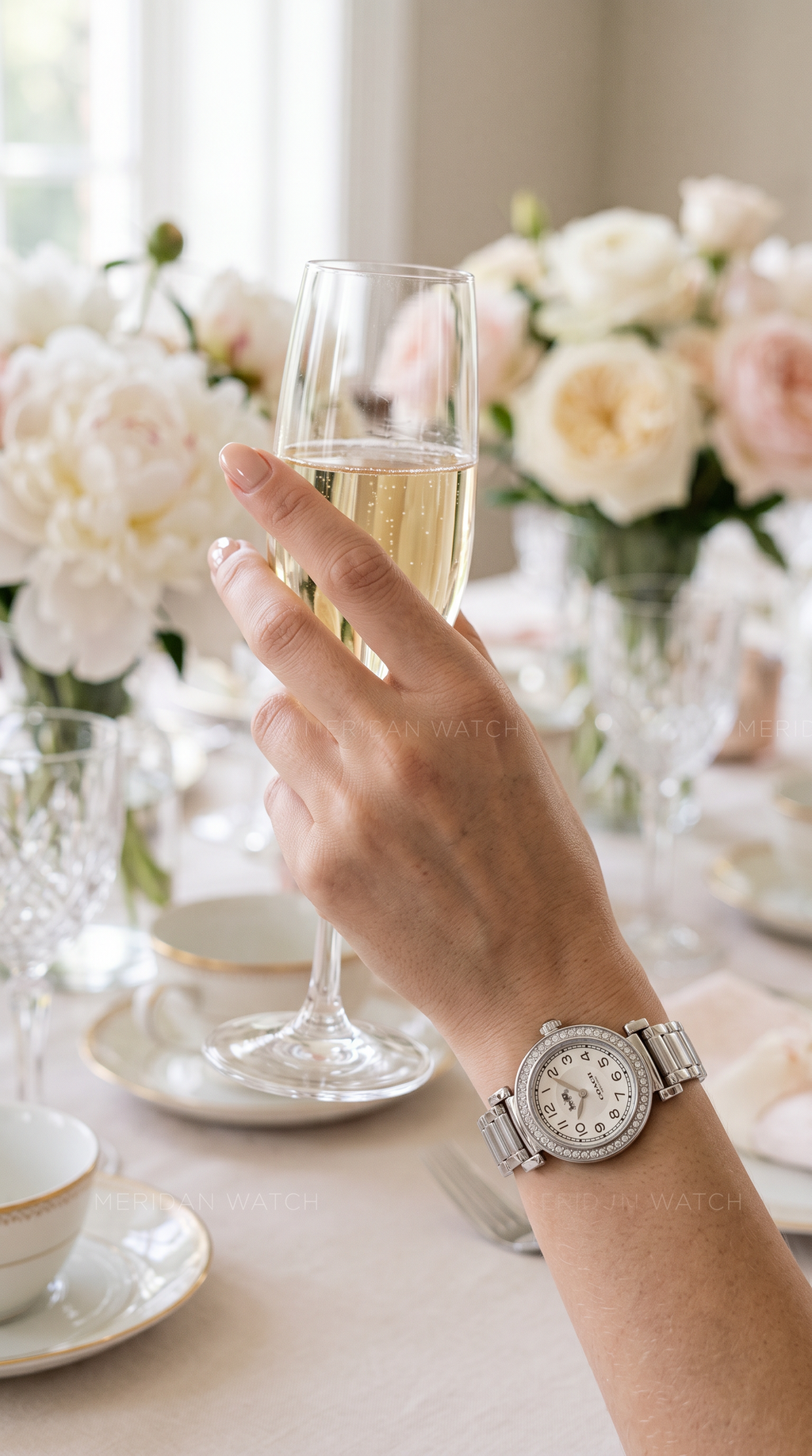 Reloj Coach Madison Diamantes Plateado 23mm | Mujer