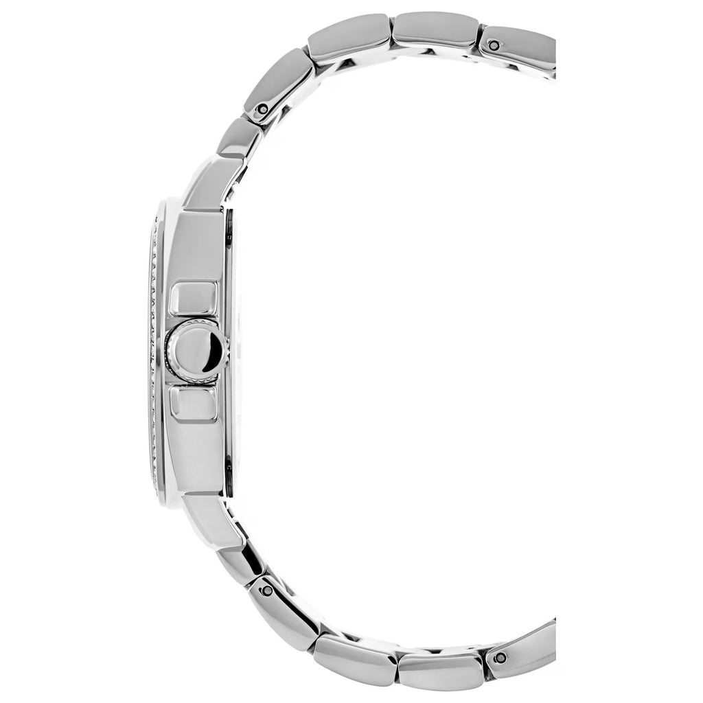 Reloj Coach Cristal Plateado Blanco 34mm | Mujer