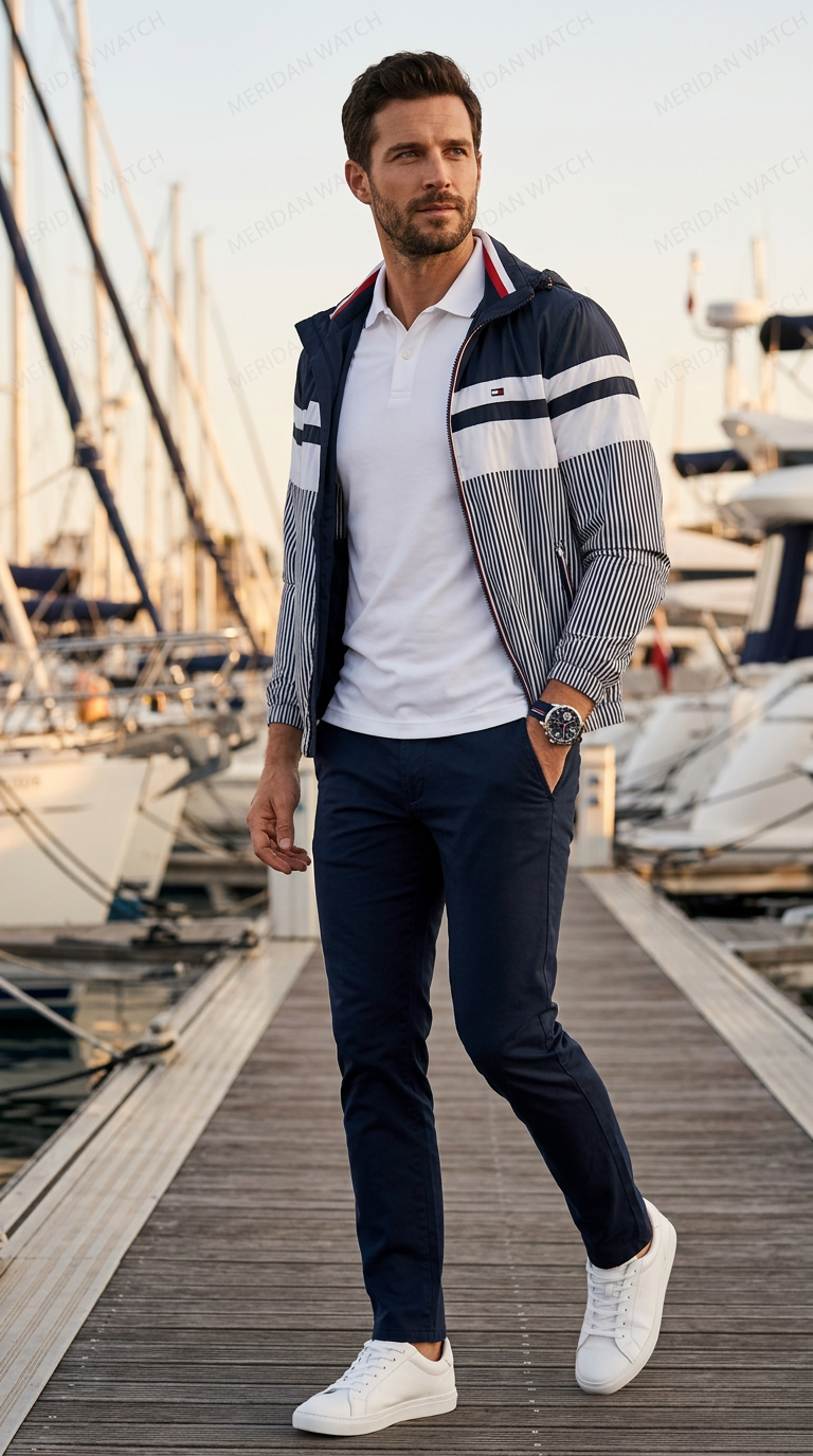 Reloj Tommy Hilfiger 1791476 Cronógrafo Azul Marino Plateado | Hombre