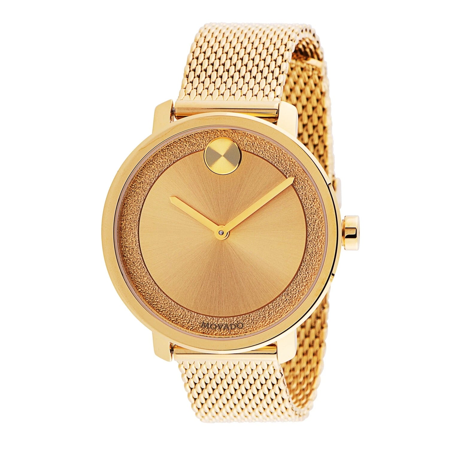 Movado Bold 3600580 — Dorado Malla Punto Relieve | Mujer