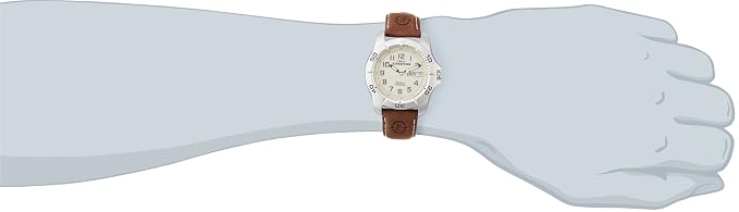 Reloj Timex Expedition Crema Acero Indiglo | Hombre