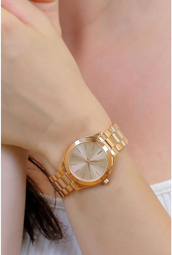 Reloj Michael Kors Slim Runway MK3513 Rose Gold 33mm Mujer