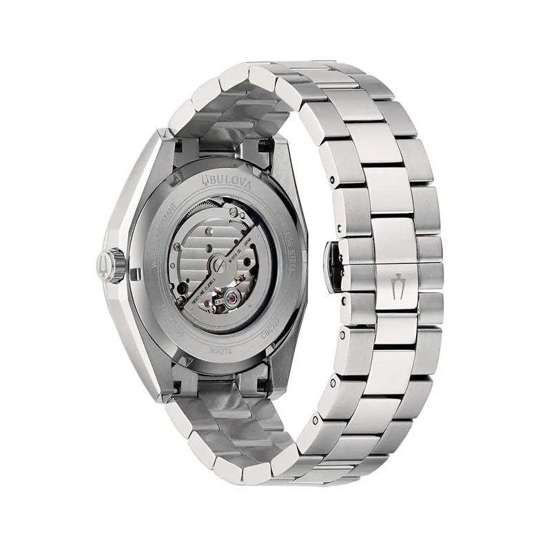 Bulova Surveyor 96A274 — Automático Silver Tone | Hombre
