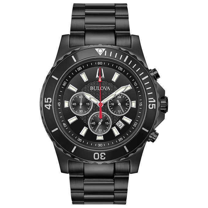 Reloj Bulova Classic Cronografo Negro 44mm | Hombre