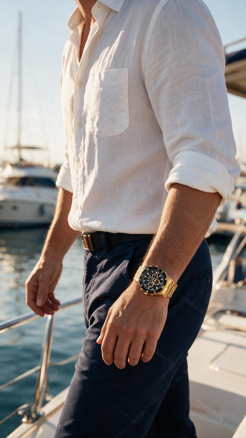 Reloj Bulova Marine Star Cronografo Oro Negro 41mm | Hombre