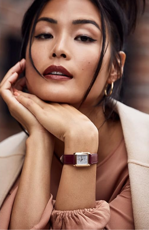 Citizen Eco-Drive 35940 — Rectangular Dorado Nácar | Mujer