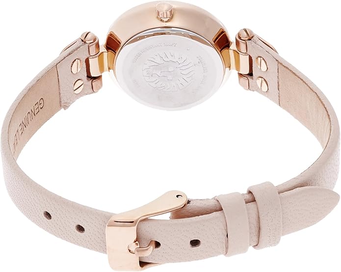 Reloj Anne Klein Cuero Rosa Nacar 26mm | Mujer