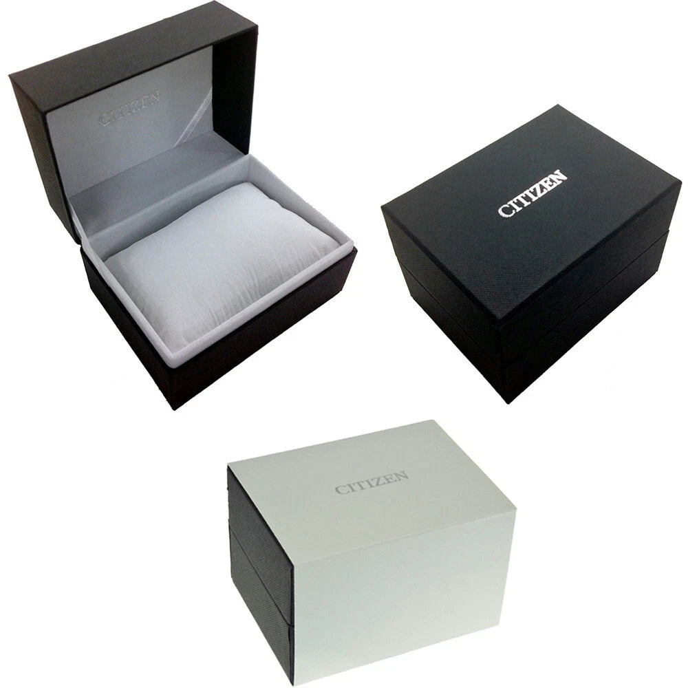 Reloj Citizen Eco-Drive AW0082-01A Marfil Oro Rosa Cuero | Hombre