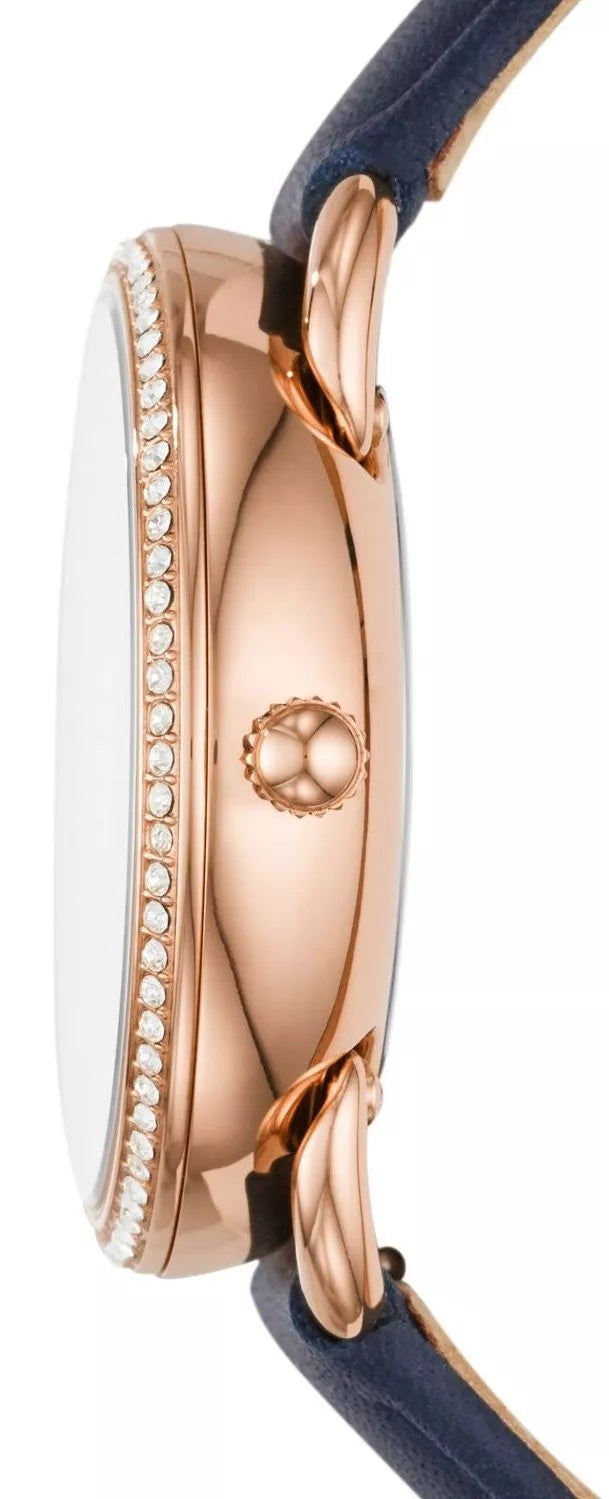 Reloj Fossil Tailor Marfil Oro Rosa Cronógrafo | Mujer
