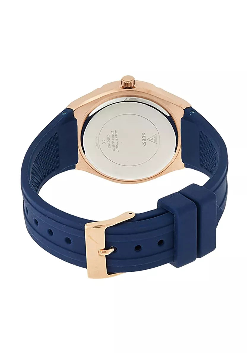 Reloj Guess Cosmo Diamonds Azul Silicona 36mm | Mujer