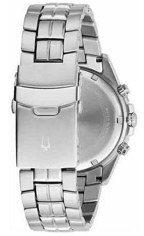 Reloj Bulova Marine Star 98B401 Cronógrafo 41.5mm Plateado Negro Hombre