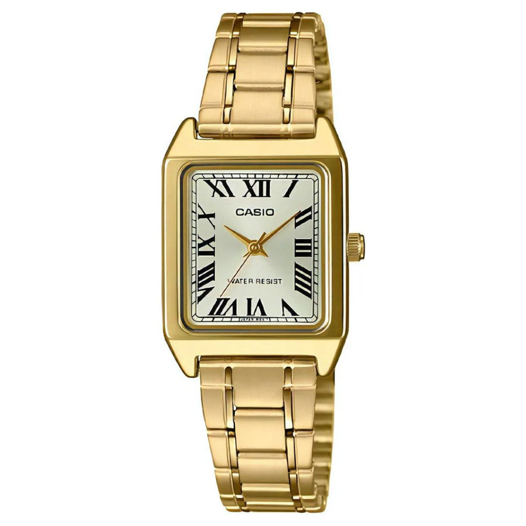 Casio Vintage LTP-V007G-9B — Dorado Roman Dial | Mujer