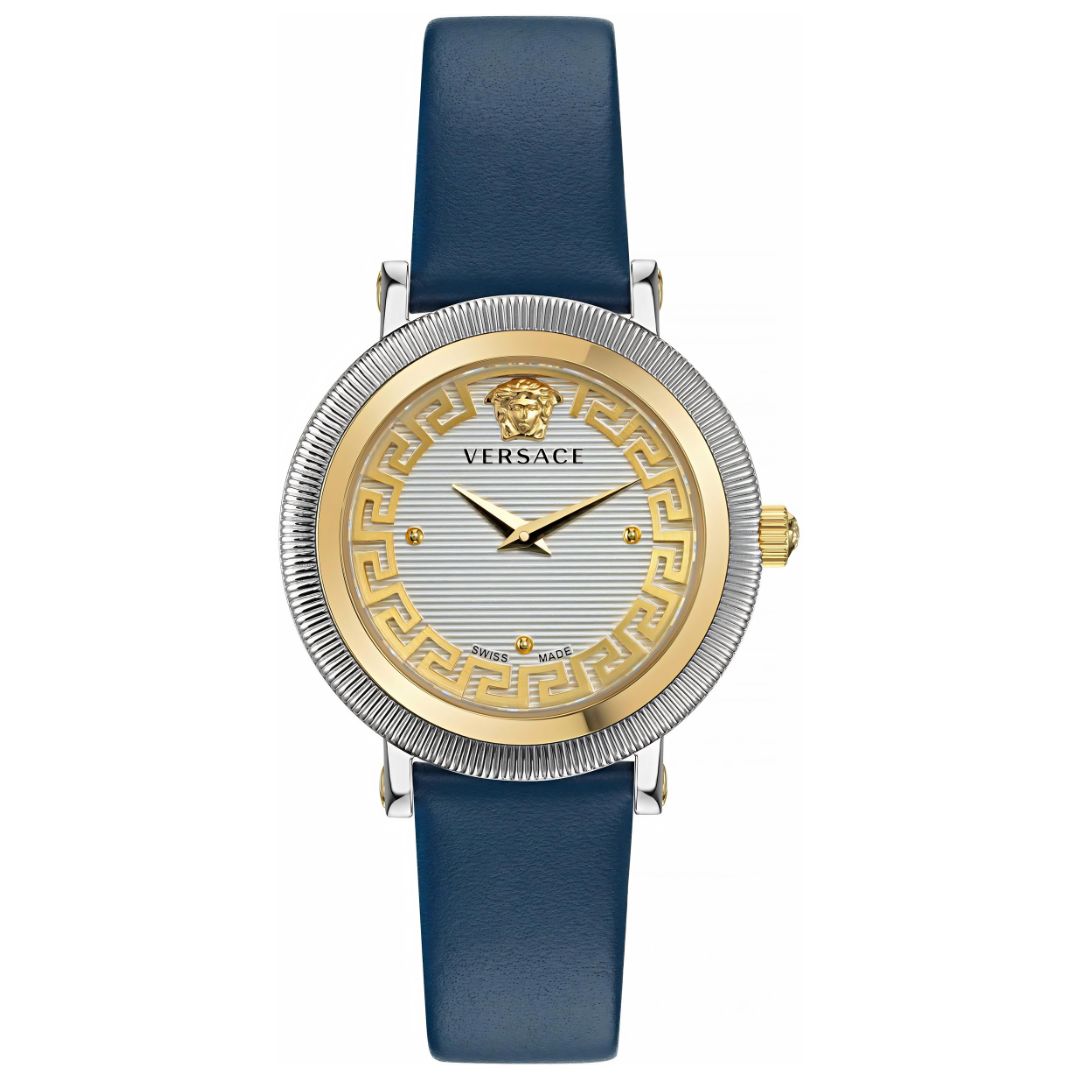 Reloj Versace Greca Flourish VE7F00223 Swiss Made Azul | Mujer