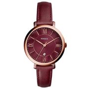 Reloj Fossil Jacqueline ES4099 Burdeos Oro Rosa | Mujer