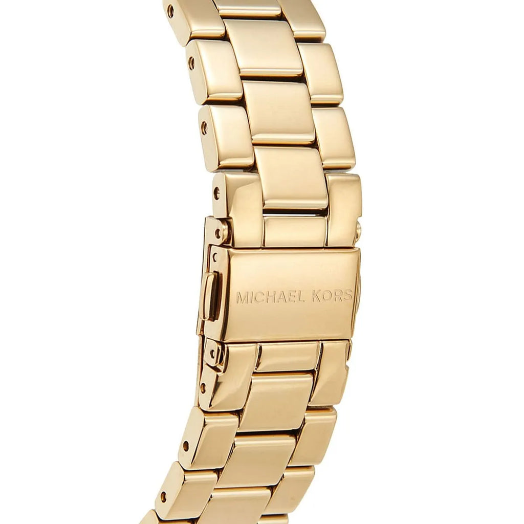 Reloj Michael Kors Channing Oro Champagne Glitter 36mm | Mujer