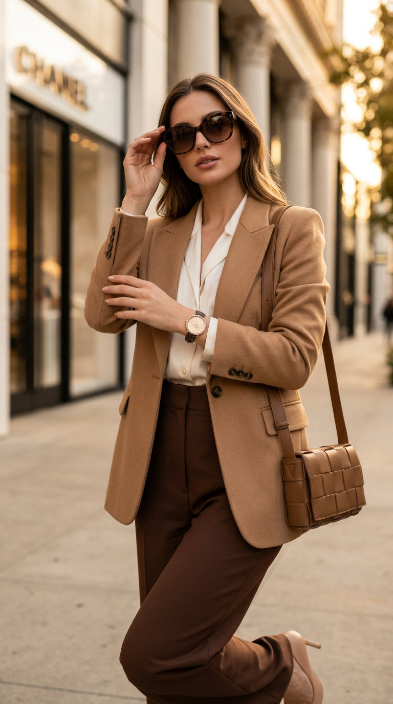 Reloj y set Michael Kors Addyson MKO9001SET — Dorado Cristal 32mm | Mujer