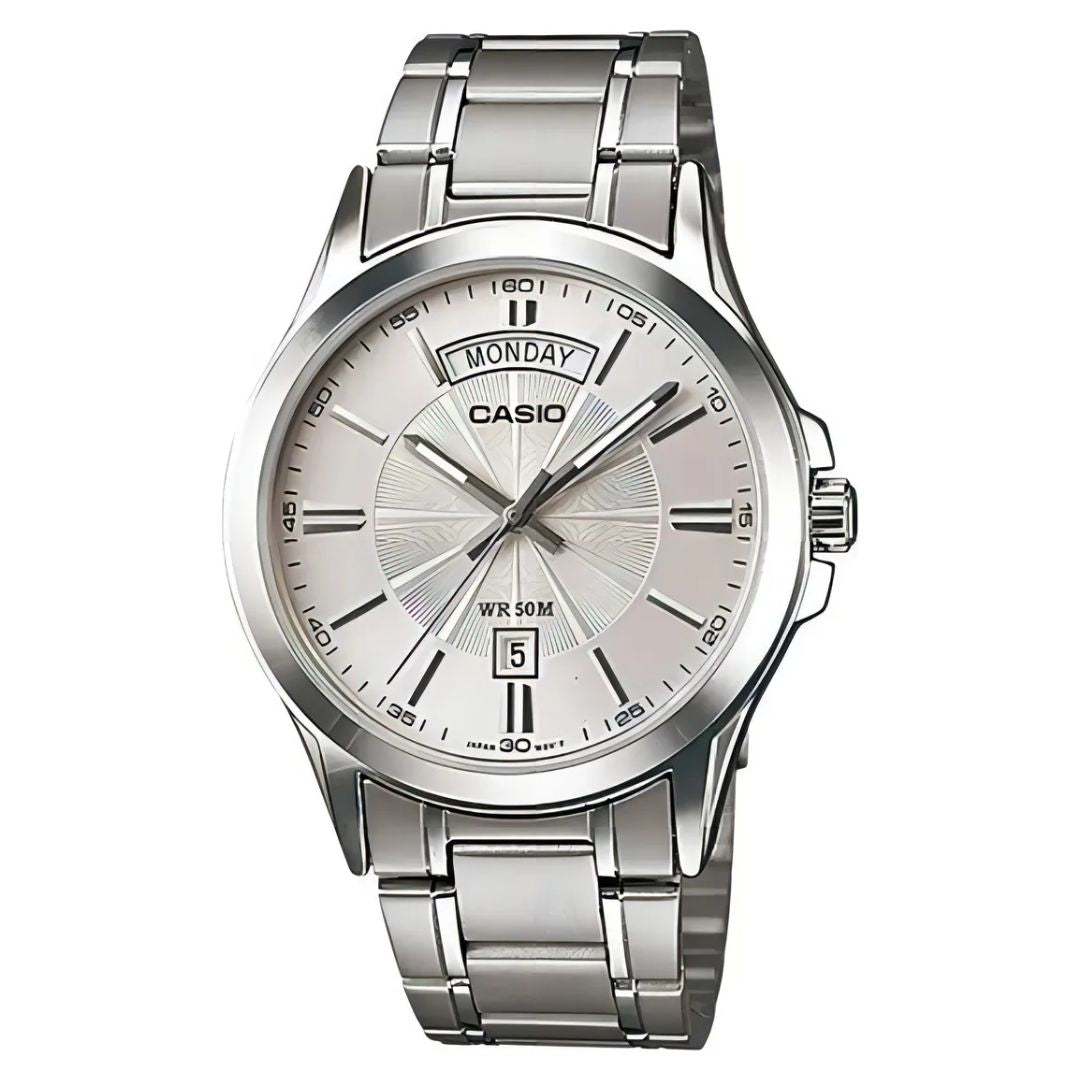 Reloj Casio MTP-1381D-7AVDF Clásico Acero Inoxidable | Hombre