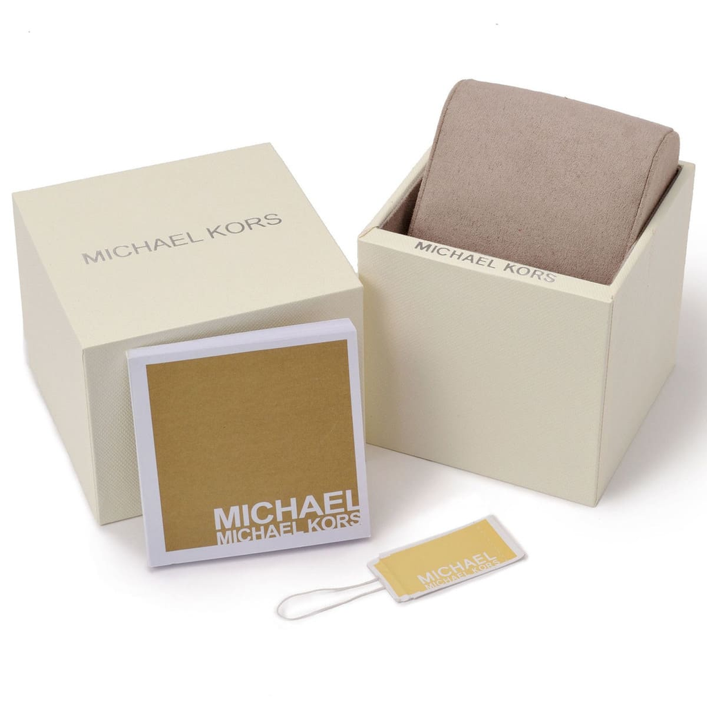 Reloj Michael Kors Layton Oro Cristales Cronógrafo | Mujer