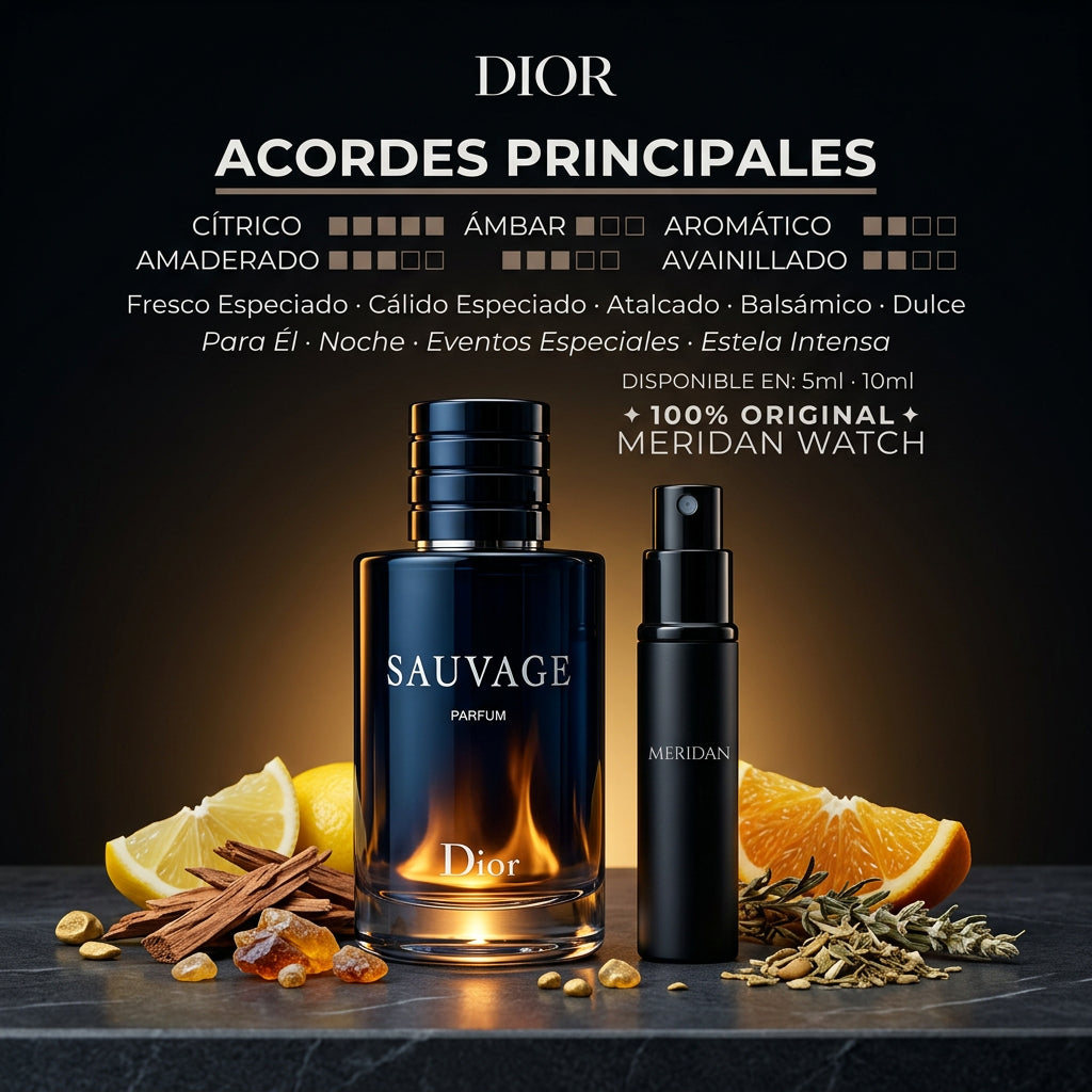 Perfume Dior Sauvage Parfum — Decants | Hombre
