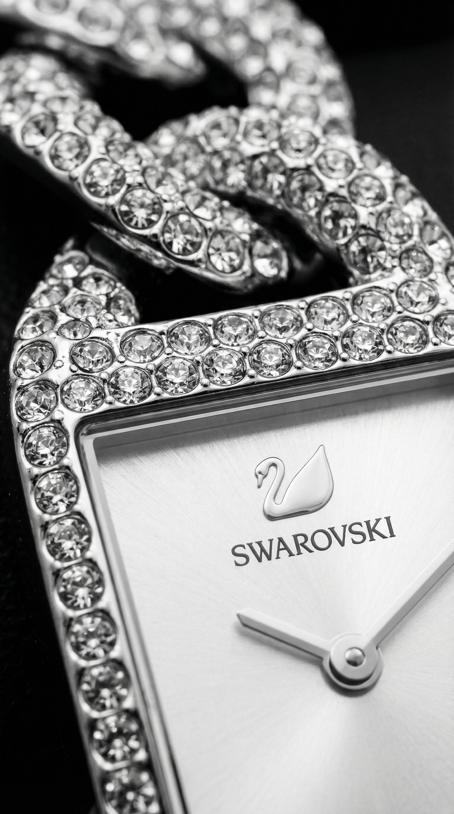 Reloj Swarovski Cocktail 34mm Cristales Plateado Mujer 5547617