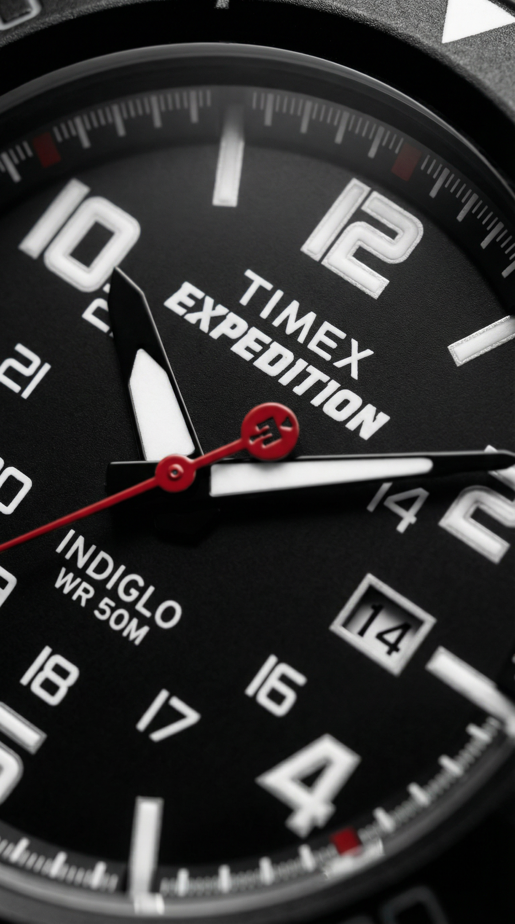 Reloj Timex Expedition T49831 Hombre 43mm Negro Resina Indiglo 50m