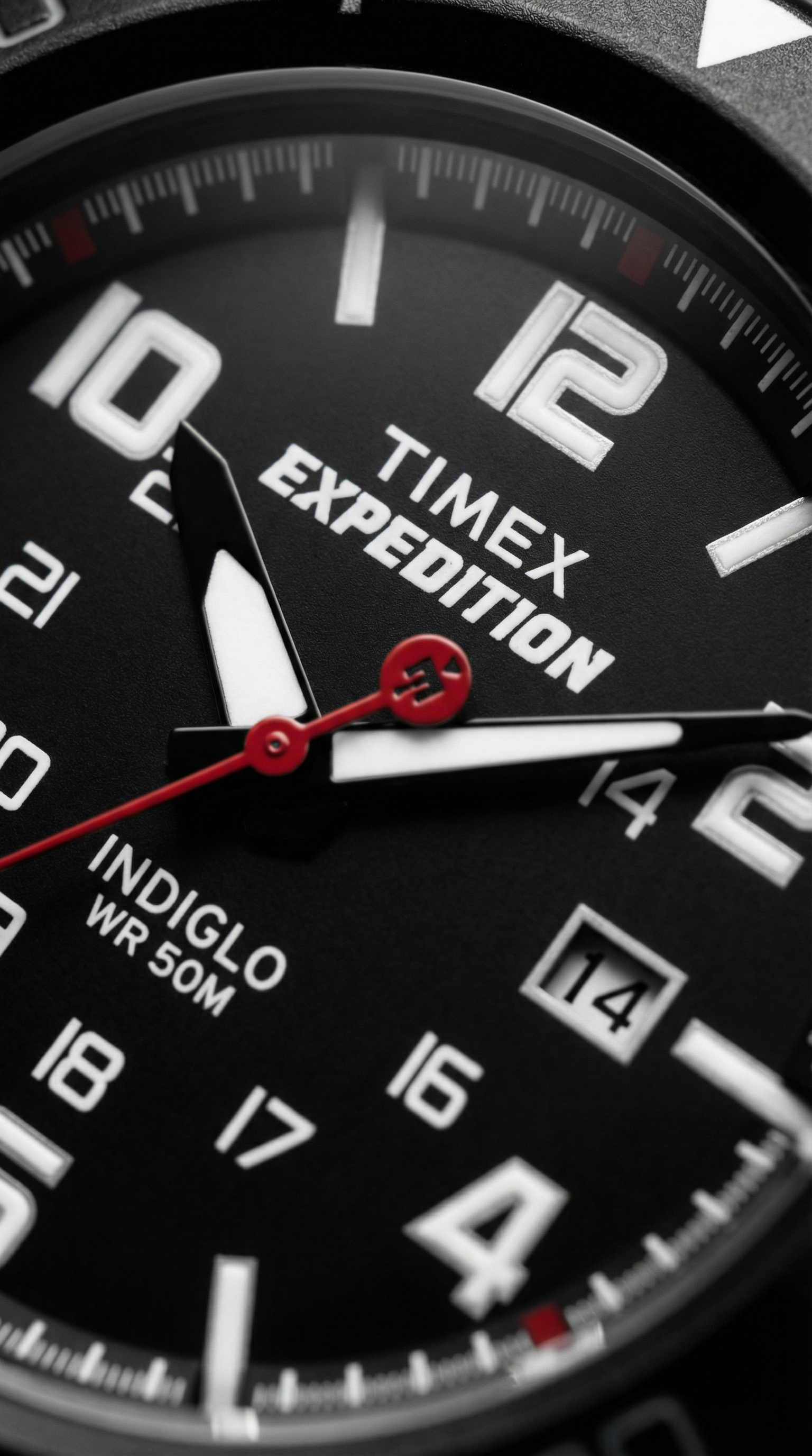 Reloj Timex Expedition T49831 Hombre 43mm Negro Resina Indiglo 50m