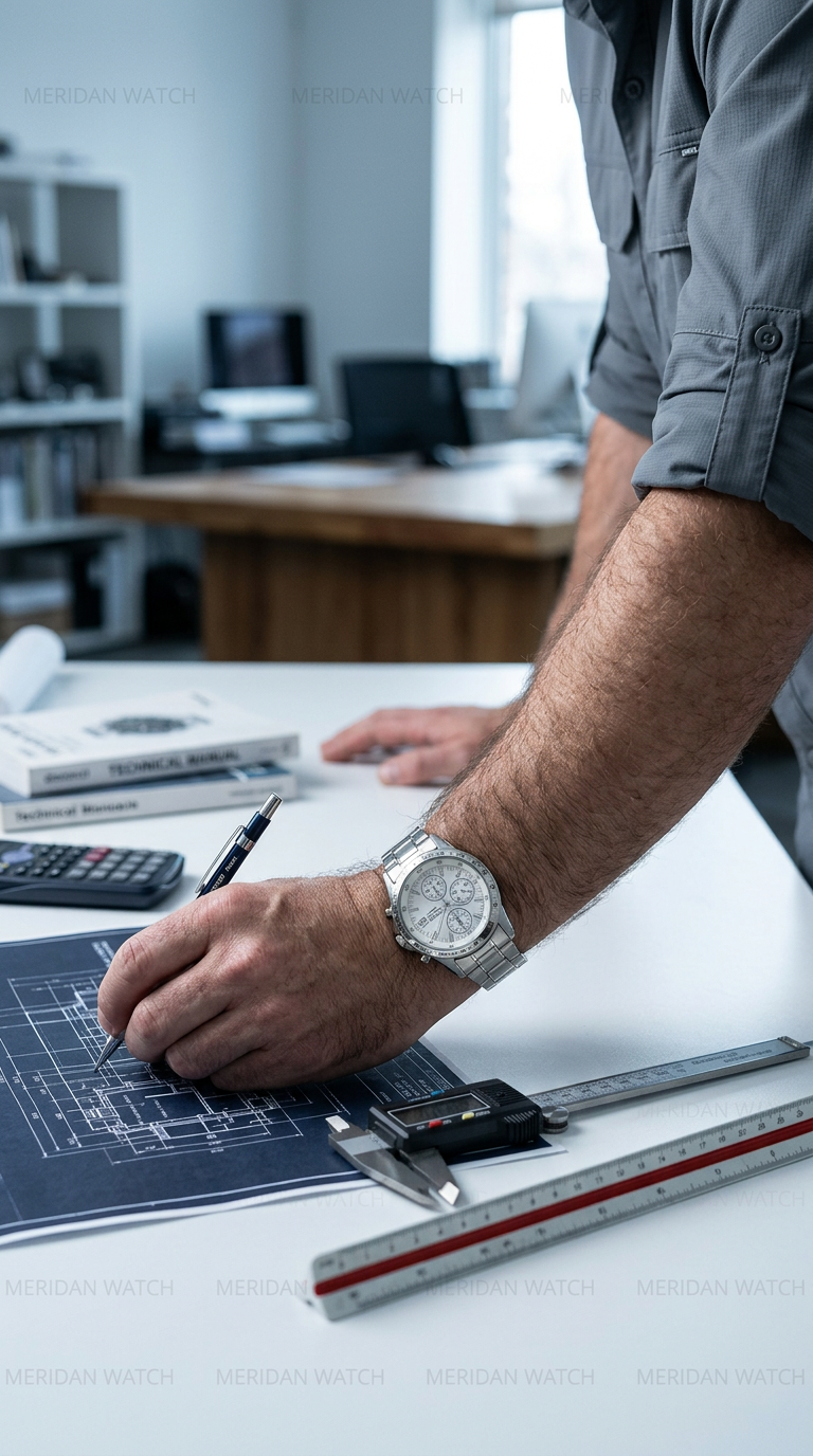 Reloj Seiko Chronograph Blanco Plateado Taquímetro | Hombre