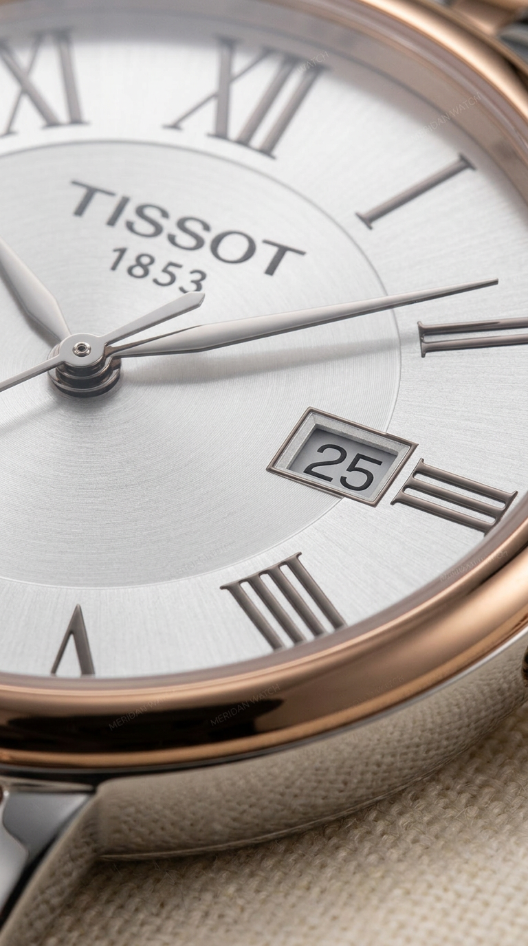 Reloj Tissot Carson Premium Plateado Acero | Mujer