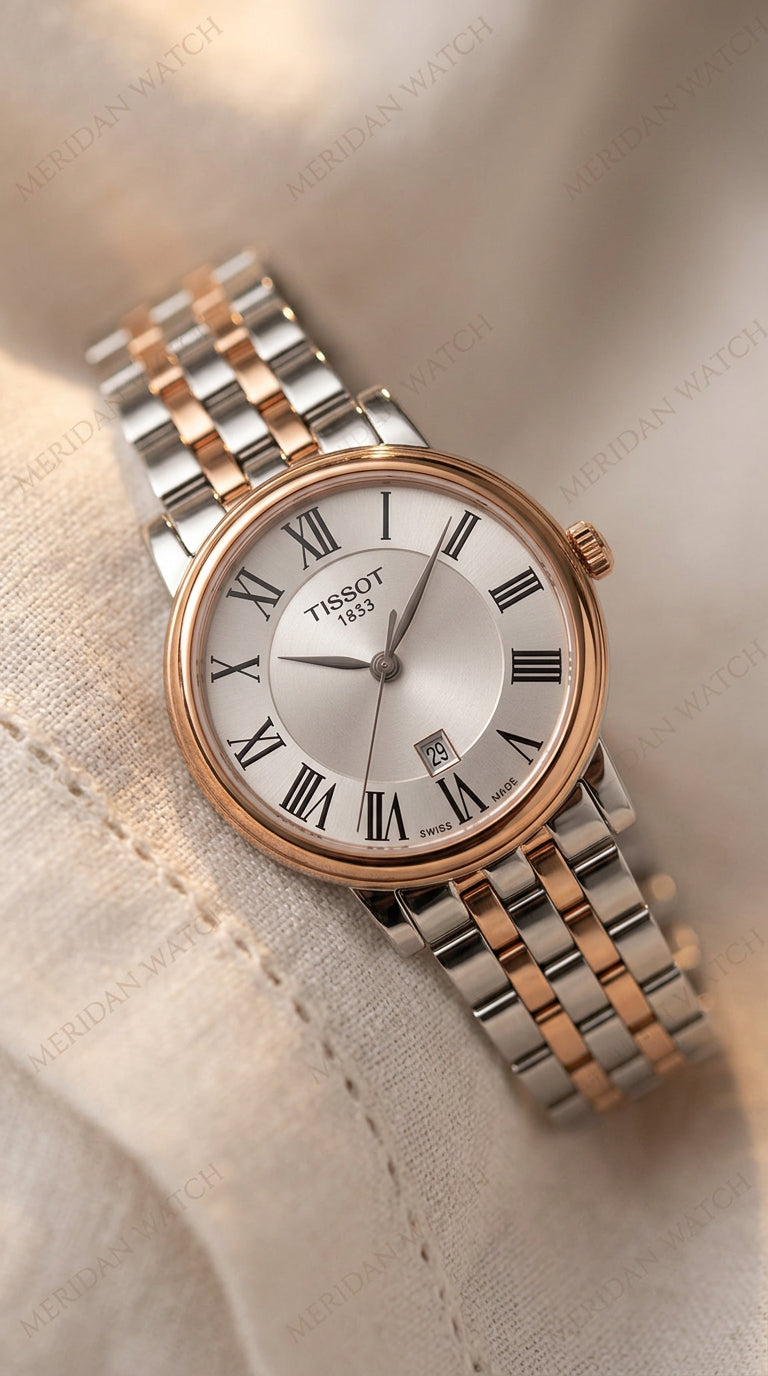 Reloj Tissot Carson Premium Plateado Acero | Mujer