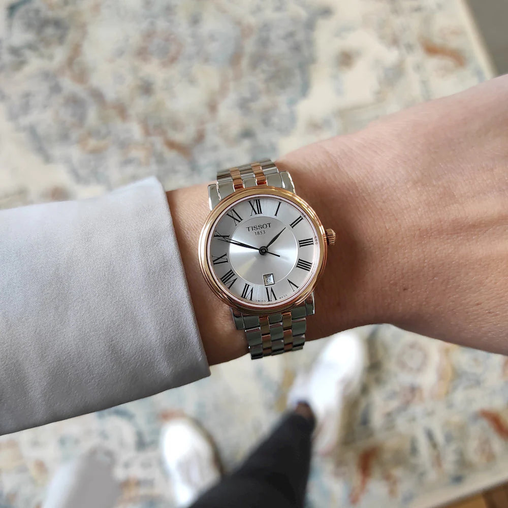 Reloj Tissot Carson Premium Plateado Acero | Mujer