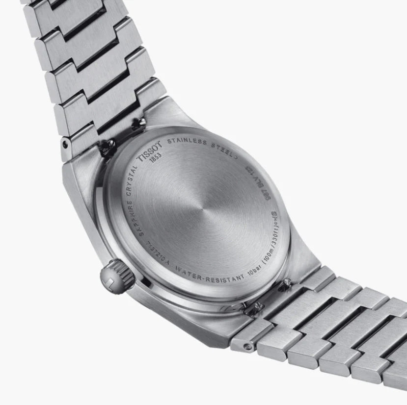 Tissot PRX 35mm Azul Plateado Fecha | Mujer