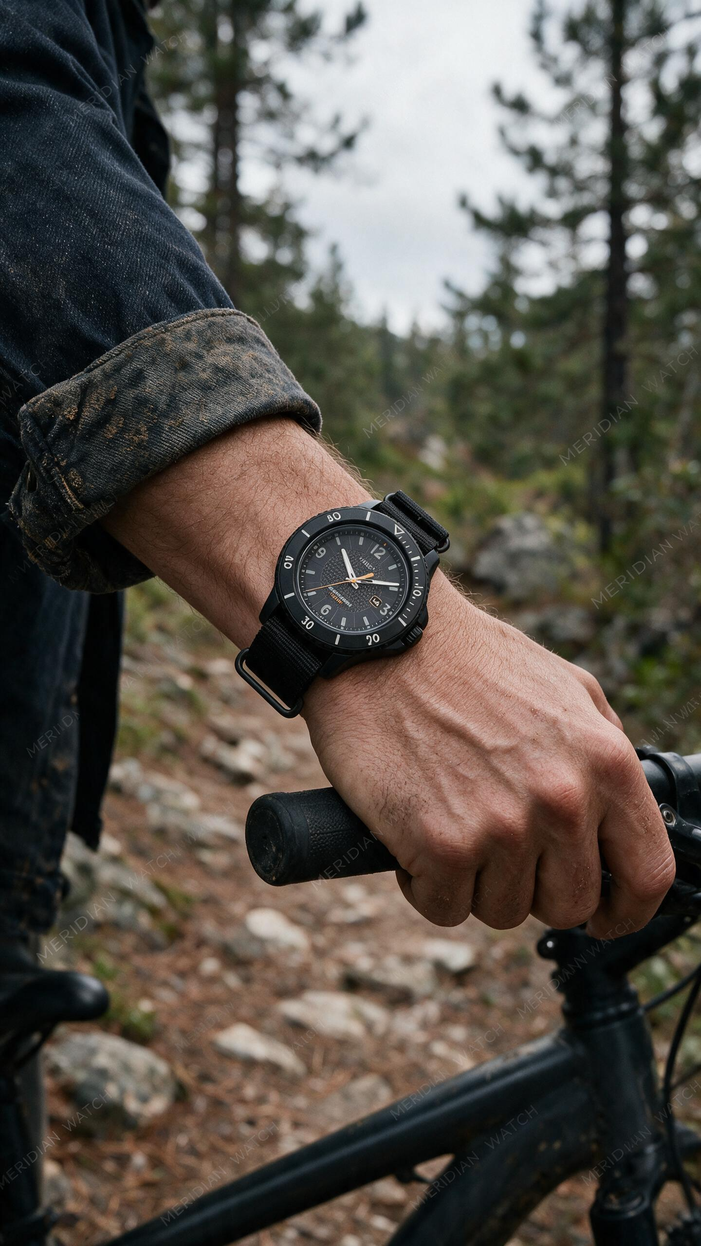 Reloj Timex Expedition Solar Negro Nylon 44mm | Hombre