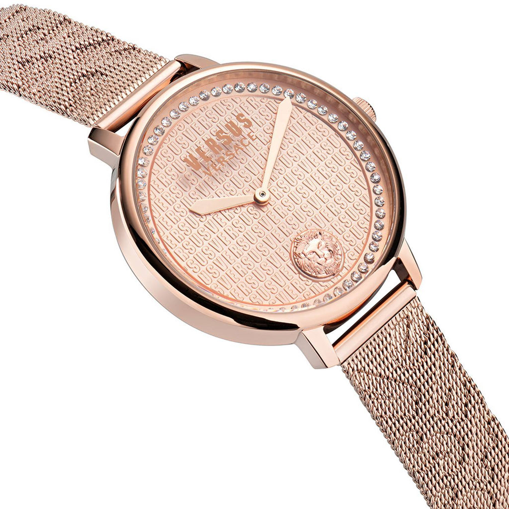 Reloj Versus Versace La Villette Oro Rosa Cristales | Mujer
