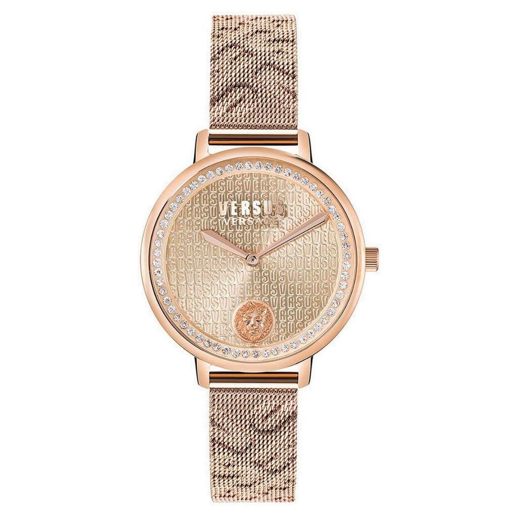 Reloj Versus Versace La Villette Oro Rosa Cristales | Mujer