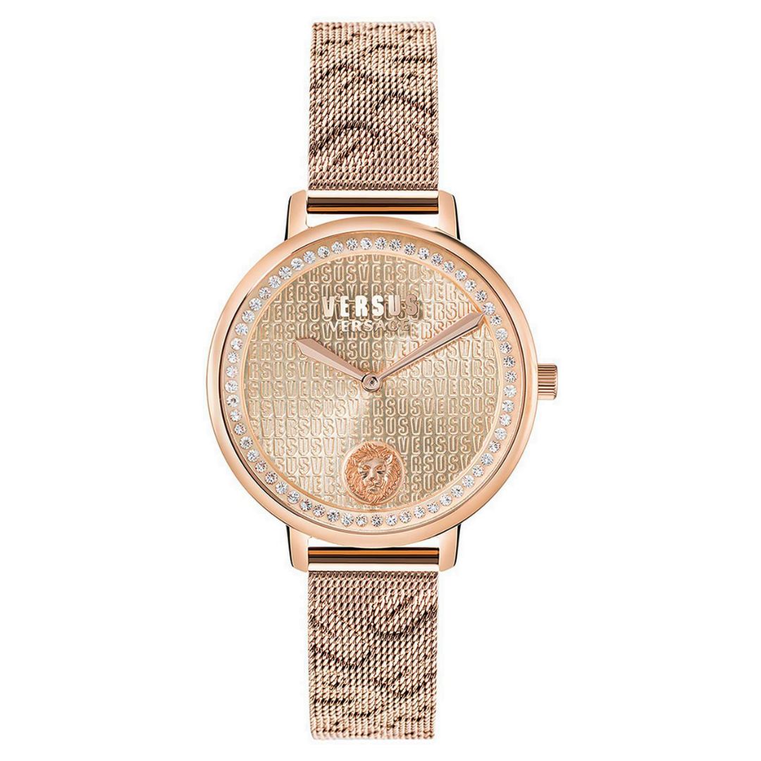 Reloj Versus Versace La Villette Oro Rosa Cristales | Mujer