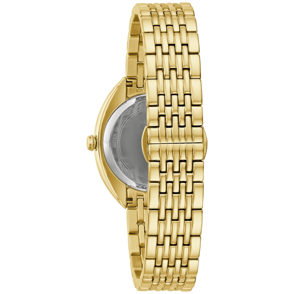 Reloj Bulova Classic 98R298 Diamantes Dorado Acero Mujer