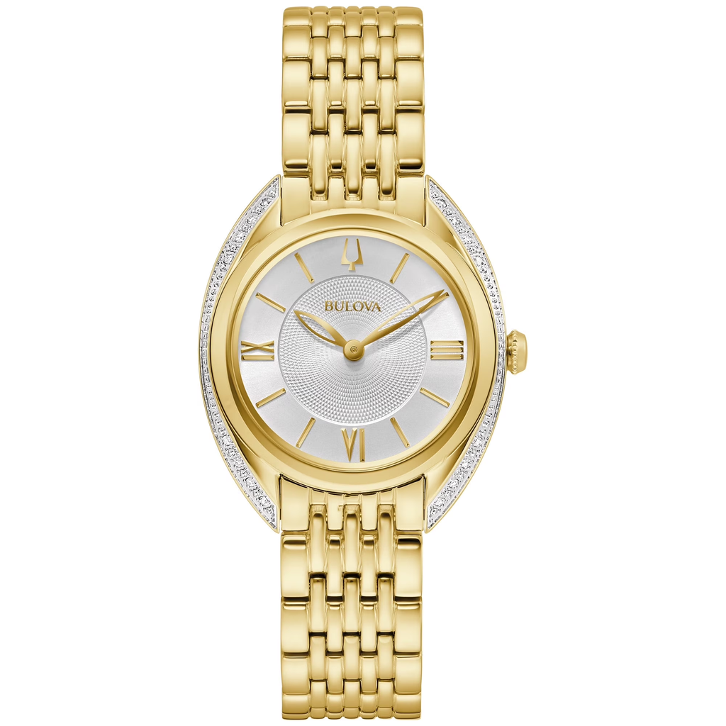 Reloj Bulova Classic 98R298 Diamantes Dorado Acero Mujer