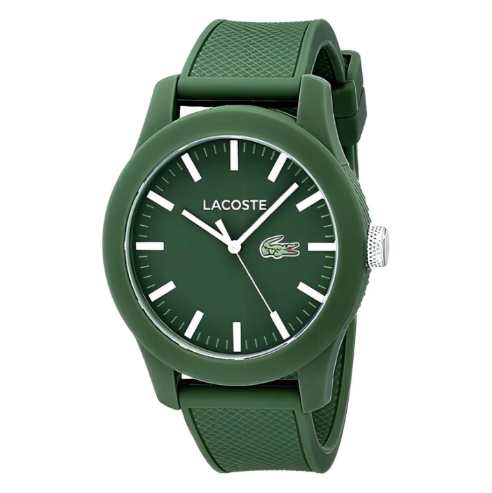 Reloj Lacoste 12.12 Verde 43mm Silicona Hombre 2010763
