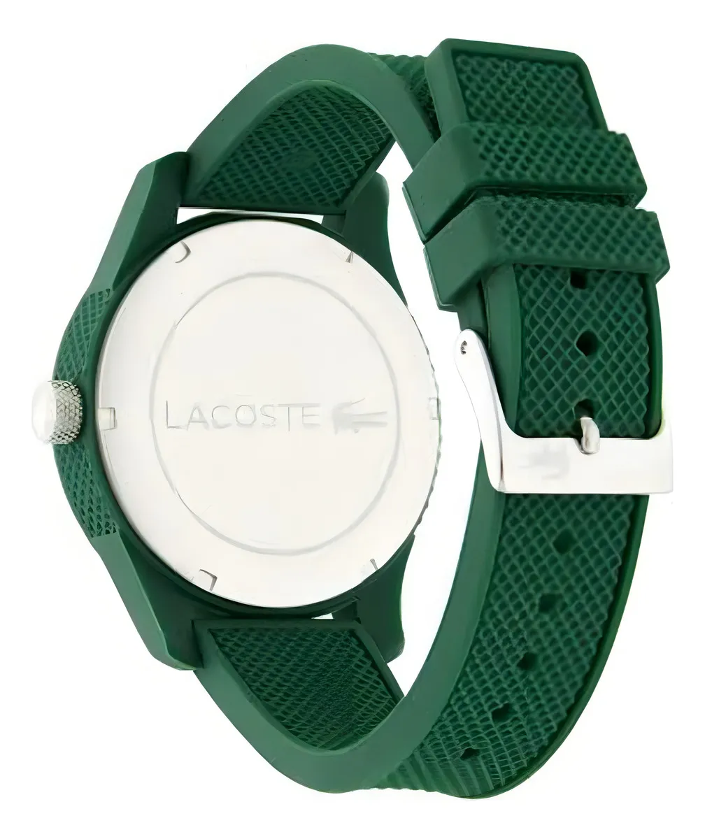 Reloj Lacoste 12.12 Verde 43mm Silicona Hombre 2010763