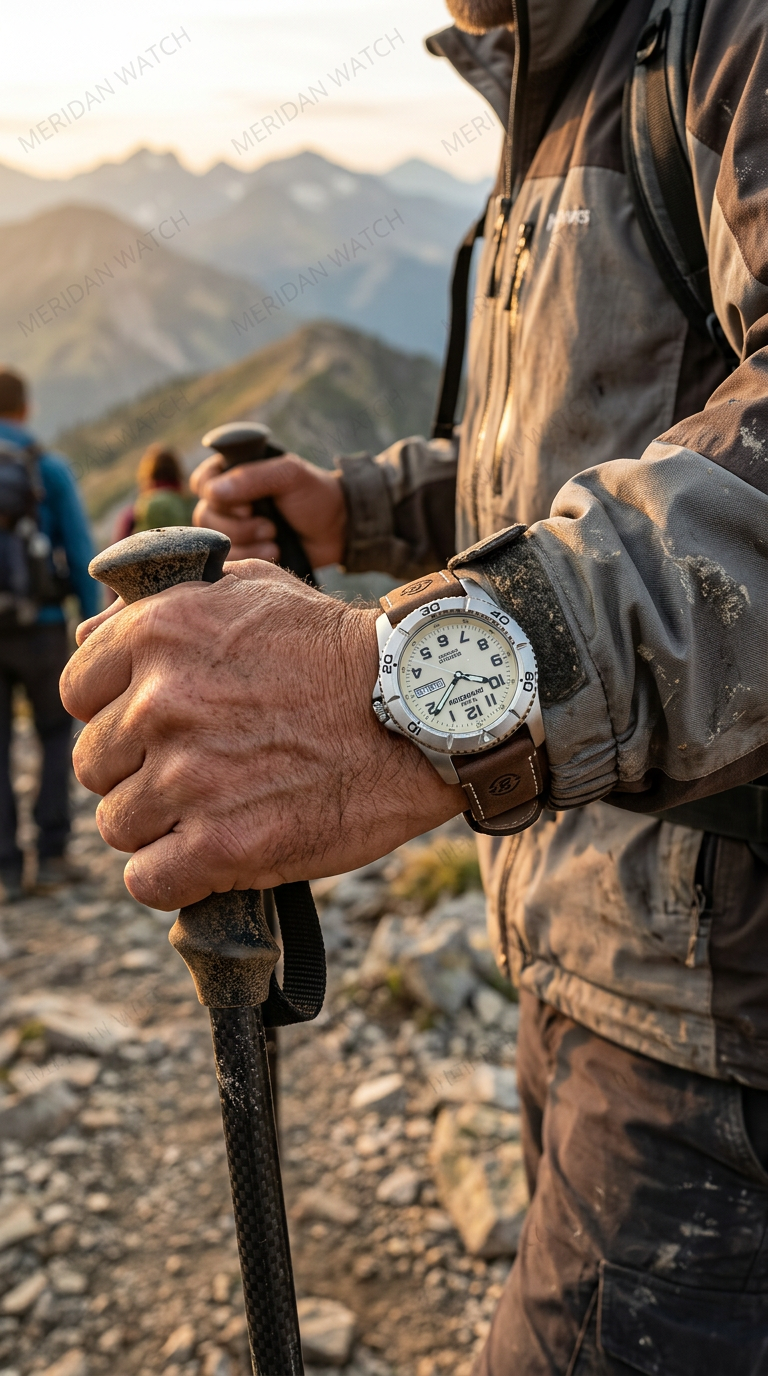 Reloj Timex Expedition Crema Acero Indiglo | Hombre
