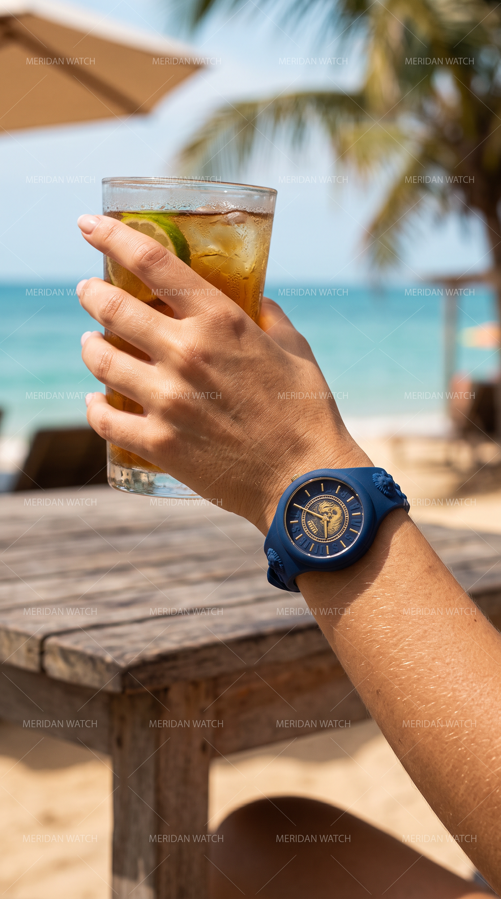 Reloj Versus Versace Fire Island Azul Silicona 39mm | Mujer