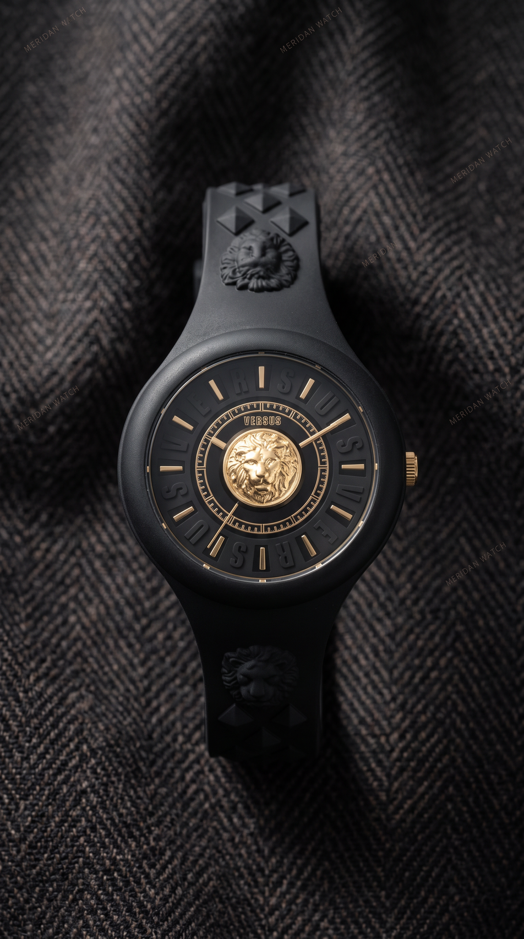 Reloj Versus Versace Fire Island Negro Silicona 39mm | Mujer