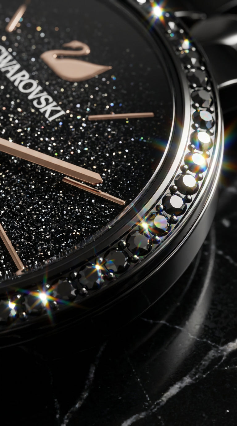 Swarovski Attract 5547646 — Black Crystal Pavé | Mujer